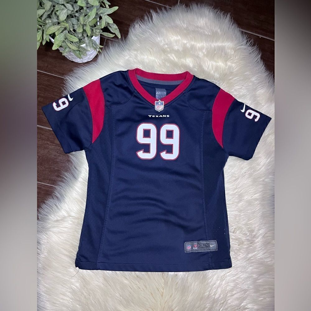 NFL Houston Texans Watt #99 Jersey sz medium (10-12)